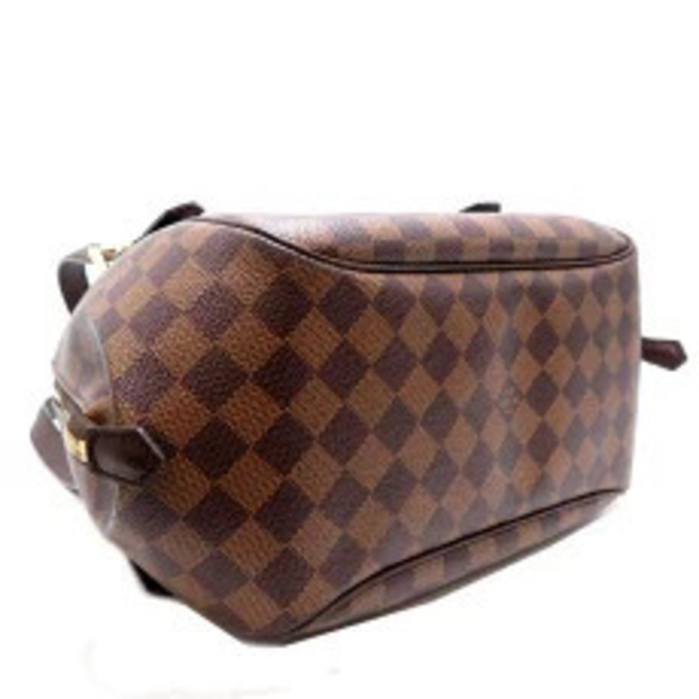 Louis Vuitton Shoulder Brown Ebene Bag Belem Damier - Picture 3 of 6